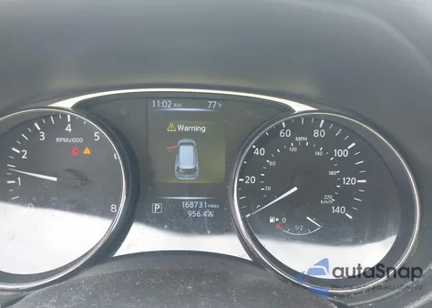 2016 Nissan Rogue Sv из США, поврежденный, VIN KNMAT2MVXGP699359